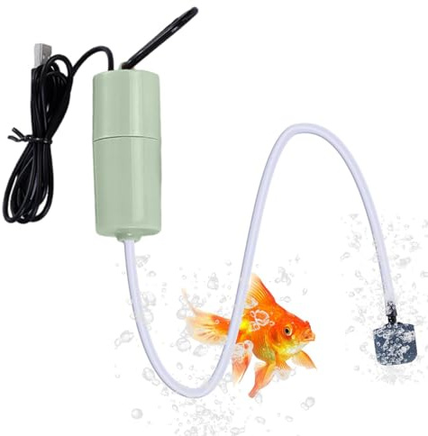 USB-akvariepumpar – syretillskott luftpump akvarium tyst pumpverktyg, fisktankar pumptillbehör för hem, fiske, fiskmarknad, lastbil, fordonsteksome
