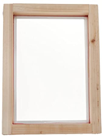 YEJBBUC Cadre en bois sérigraphié pour sérigraphie 20 x 30 cm 55T