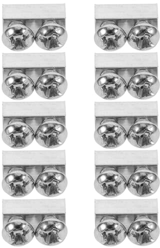 Lot de 30 Pinces Métalliques pour Câble 3 MM Serrage Câble Réglable en Acier Inoxydable Fixation Suspendre de Lampes Clips de Robustes pour Usage Intérieur et Extérieur