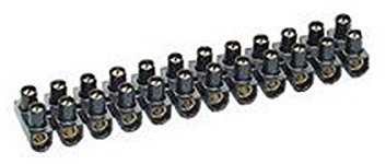 Barrette de connexion Nylbloc avec capacité assignée 16mm² - noir