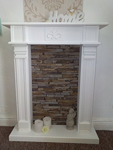 Wolkenstube Dekokamin Deluxe, Kaminumrandung, Kaminsims, Kaminkonsole, Handarbeit