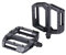 BBB Cycling Fahrrad Pedale Aluminium für MTB und E-MTB Anti-Rutsch Langlebige Lager Enigma BPD-38, 100 x 100 mm