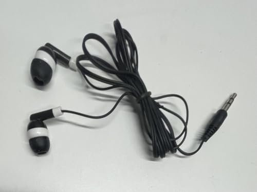 In Ear Headphones for Roberts Sports DAB Pocket Portable DAB Radio Earphones RDS