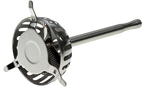 Yecna Milchaufschäumer, Silber, Handheld, Edelstahl, Zubehör, Passt perfekt für WMF 0413170011 Lono Milk & Choc Milchaufschäumer