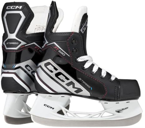 CCM Jetspeed FT680 Eishockey Schlittschuhe, Youth (Weite: Regular, Größe: 13.0)