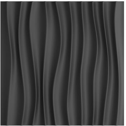 FIVMEN 3D Wandpaneele 50x50cm PVC Tapete Wandverkleidung Deckenplatten Wasserfest Hitzebeständig Gaming Zimmer Deko Wand Deko 12 Stück 3 m², S107-1