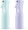 2 Bouteilles Spray 200ml - Pulvérisateur à Brume Fine pour Salon de Coiffure | Vaporisateur Eau & Produits Capillaires | Flacon Vide Réutilisable avec Buse Réglable