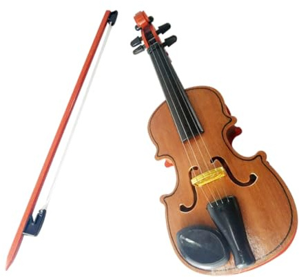 Kisangel Violons Garçon et Filles 3 Ans Jouet en Bois Réaliste pour L'éducation Précoce Design Délicat et Jeu Interactif Maison Jardin D'garçon et Filles