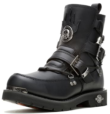 Harley-Davidson FOOTWEAR Men's Distortion Boot,Black,11 M