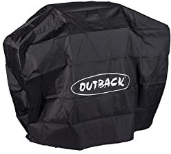 Outback Premium BBQ Cover To Fit 4 Burner Gas Hooded Meteor /Jupiter /Apollo/Full Drum > Water resistant and breathable protective cover with high thread count - OUT370092