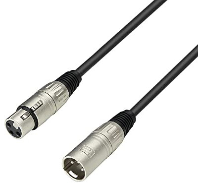 Adam Hall Cables 3 STAR MMF 0100 Mikrofonkabel XLR Female auf XLR Male | 1 m