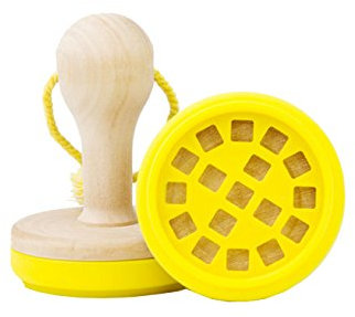 SUCK UK - Personalisierbarer Plätzchen-Stempel | Keks Ausstecher | Ausstechformen | Backen | Cookies | Individuelle Grußnachricht | Geburtstagsdekoration | Plätzchen | Backzubehör