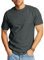 Hanes Men's Heavy Pocket, Beefy-t Full Cut Cotton Crew Neck T-Shirt, Carbon Heather, XL