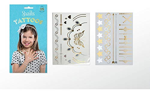 Snails 30002201 Jewellery Tattoos METALLIC