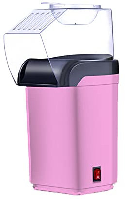 YGLONG Popcorn Machine Mini popcorn machine children's electric home small household appliances automatic popcorn machine Popcorn Maker Machine (Color : Pink, Size : 220V)