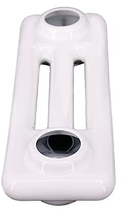 NRG Traditional White Triple Panel Cast Iron Style Tube Sample