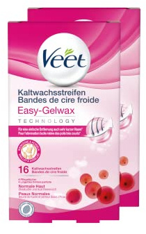 Kaltwachsstreifen Bikini & Achseln DUO Normale Haut