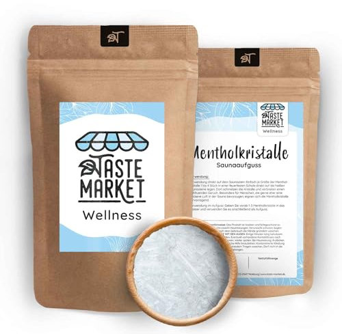 100 g Mentholkristalle | Saunaaufguss | Aufguss | Sauna | Menthol