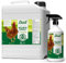 HÜHNER Land Milben Spray für Hühner XL Set 6 Liter inkl. Sprühflasche - Gegen Milben & Parasiten, Milbenspray Milbenmittel als Umgebungsspray zur Vorbeugung & bei akutem Befall