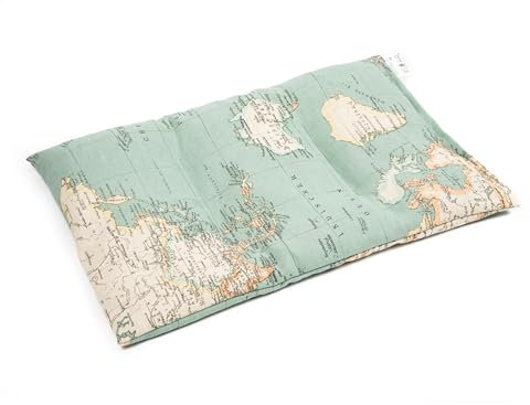 TERMOSAK Saco térmico de semillas de soja y lavanda, 37x25, cojín térmico microondas/congelador, compresa calor/frío, alta duración de producto. (003, 37x25)