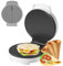 Electric Waffle Cone Maker, 1000W Ice Cream Cone Machine, 7.5-Inch Non-Stick Stainless Steel Mould, Double Side Heating, Egg Rolls Nonstick Dessert Baking Pan Kitchen Cooking