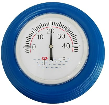 Ziiphon Termómetro Subacuático Gran Placa Flotante Medidor de Temperatura del Agua Termómetro Bañera Piscina Temperatura Monitor
