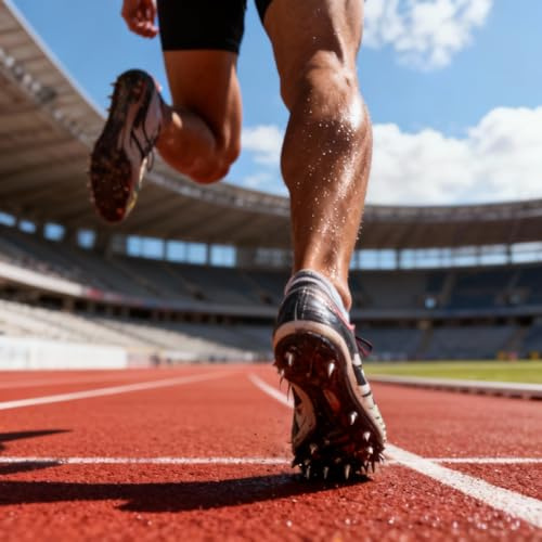 ACOLY Lot de 100 clous à pointes en acier pour chaussures de sport d'athlétisme, pointes en acier de 7 mm