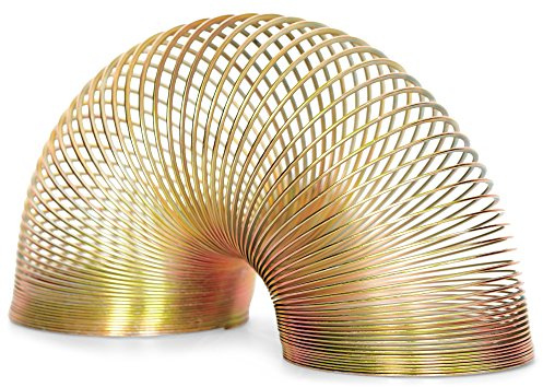 Tobar Springy Juguete Slinky de metal grande