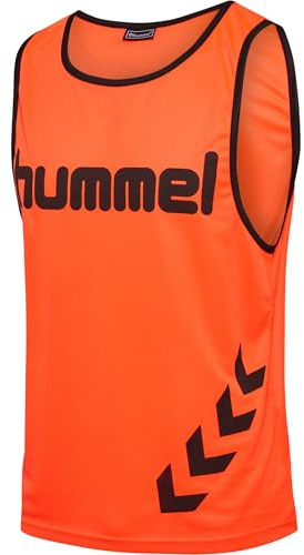 hummel Herren Leibchen Fundamental Training Bib, Neon Orange, XL, 05-002-5179
