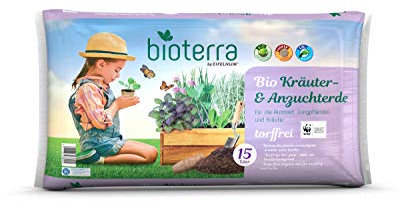 DHG BIOTERRA Bio Kräuter- & Anzuchterde torffrei 15l