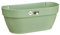 elho Vibia Campana Wall Basket 35 - Planter for Balcony & Outdoor - Ø 35.0 x H 14.8 cm - Green/Pistachio Green