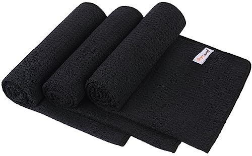 SUNLAND Asciugamani in microfibra per allenamento sportivo, asciugatura rapida, per uomini e donne, leggeri, multiuso, da palestra, confezione da 3, 40,6 x 81,6 cm