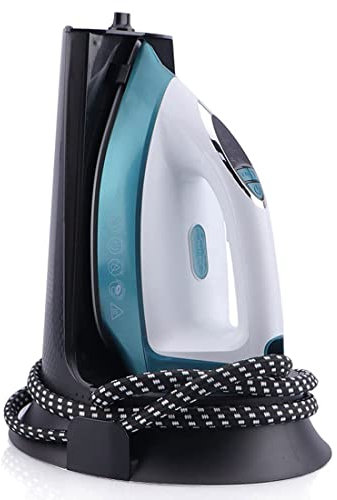 Ferro da stiro a pressione, tipo di bottiglia appesa Negozio di abbigliamento e tende Macchina da stiro per indumenti domestici, ferro da stiro industriale ad alta potenza da 2400 W, rotazione a 360 g