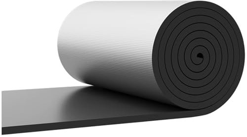 Aislante Térmico Lámina Autoadhesivo Insonorizante Núcleo de Espuma Aislante Acústico Insonorización Coche Lámina de Aislamiento de Radiador 5mm, para Pared, Piso, Atico, Garaje (Size : 1mx3m)