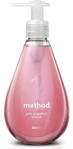 Method Gel Hand Wash, Pink Grapefruit, 12 fl oz (Pack of 1)