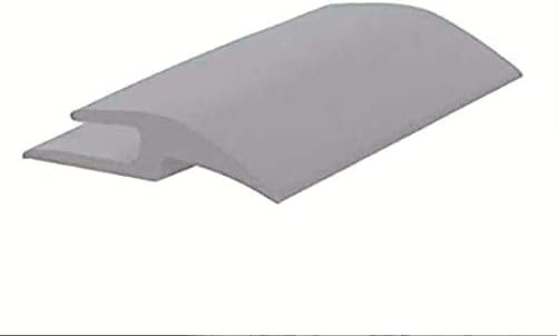 Roppe Vinyl Tile Carpet Joiner Profile #177, Slate, 1/4 H X 12' L X 1-13/16 W