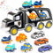 Vautvis Auto Spielzeug Ab 3 Jahre, 8 Stück Auto Kinder Spielzeug, Abschleppwagen Spielzeug, Polizei Auto Spielzeug Mit Licht Und Musik, Auto Spielzeug Geschenk Jungen ab 3 4 5 6