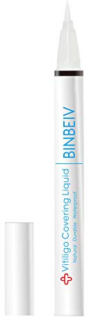 BINBEIV Vitiligo Cosmetic Camouflage Liqui, Cover appearance of Skin Depigmentation, Natural-Durable-Waterproof, Makeup Cover Waterproof, Used on face, hands and body