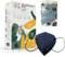The Adventure Face Mask FFP3 with Ear Loops, Safety Mask, 5 Layer, Ce Certified, Ppe Masks, Box of 10, Blue