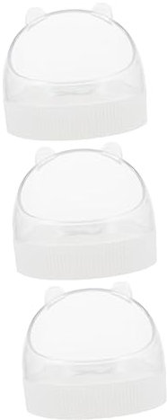 POPETPOP 3st Futternapf Für Kleintiere Meerschweinchen Igel Schale Hamsterfutternapf Hund Wassernapf Chinchilla-schüssel Zwerghamsterfutter Hamsternapf Igel Liefert Weiß Käfig Bunt Acryl