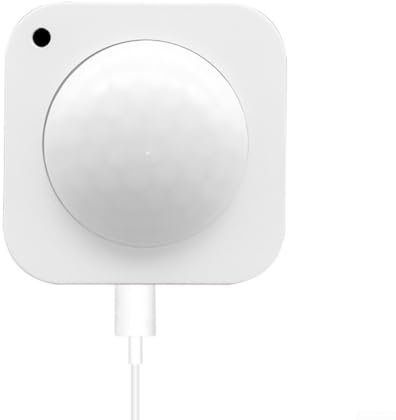 Detector de movimiento PIR para dispositivos domésticos inteligentes que soporta una fácil conectividad a cámaras y otros sistemas de seguridad (compatible con Bluetooth)