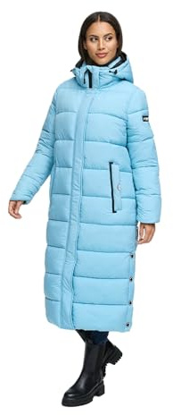 Navahoo B872 Täckjacka för kvinnor, vinterjacka, quiltad kappa