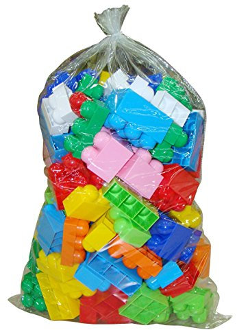 Polesie Bausteine Jumbo Serie Riese Grundbausteine 126 TLG. im Beutel