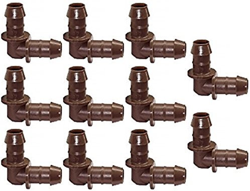 Rain Bird XFF Winkelstück, 10 Stück, für XF XFS und 17 mm PE-Rohr, Gartenbewässerung