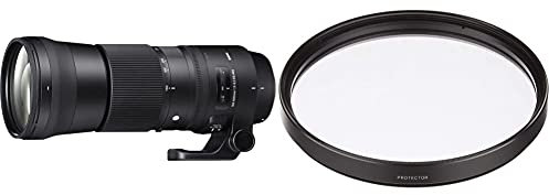 Sigma 745306 150-600mm F/5-6.3 DG HSM Contemporary Zoom Lens for Nikon & AFJ9A0 95 mm Protector
