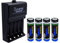 4pk Dunamis 1.2v AA 2500mAh NiMH Rechargeable Batteries & USB Charger/Battery Charging Dock - HIGH CAPACITY Batteries Suitable for High Drain Devices etc…(4pk + Charger, AA 2500mAh)