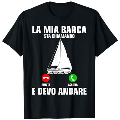 Capitani di Navi Nautica Barca Vela Capitano Barca a Vela Maglietta