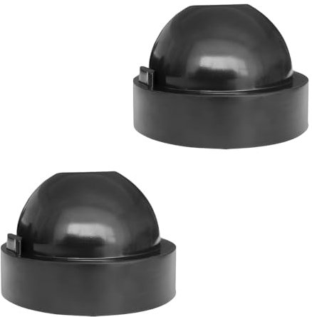 JNNJ 2 Stück Auto Scheinwerfer Dichtungs Abdeckungen, Gummidichtung Staubdicht Abdeckungen für LED Scheinwerfer, Lkw Scheinwerfer Gummi Kappe Abdeckung(90x60MM)