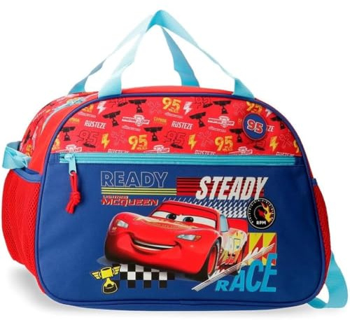 Sac de sport Cars Disney sac de sport avec bandoulière 40 cm voyage loisirs pour mamans et enfants, rouge, 40 cm