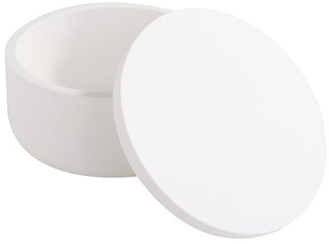 HobbyFun Silikongießform Dose mit Deckel DIY-Projekt Flexible-Form Wiederverwendbar langlebig Versatile-Gießform Gießen Formen 10,5 x 6 cm